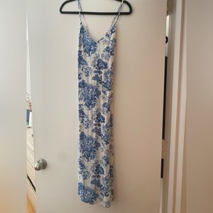 Reformation dress - blue floral - size xs